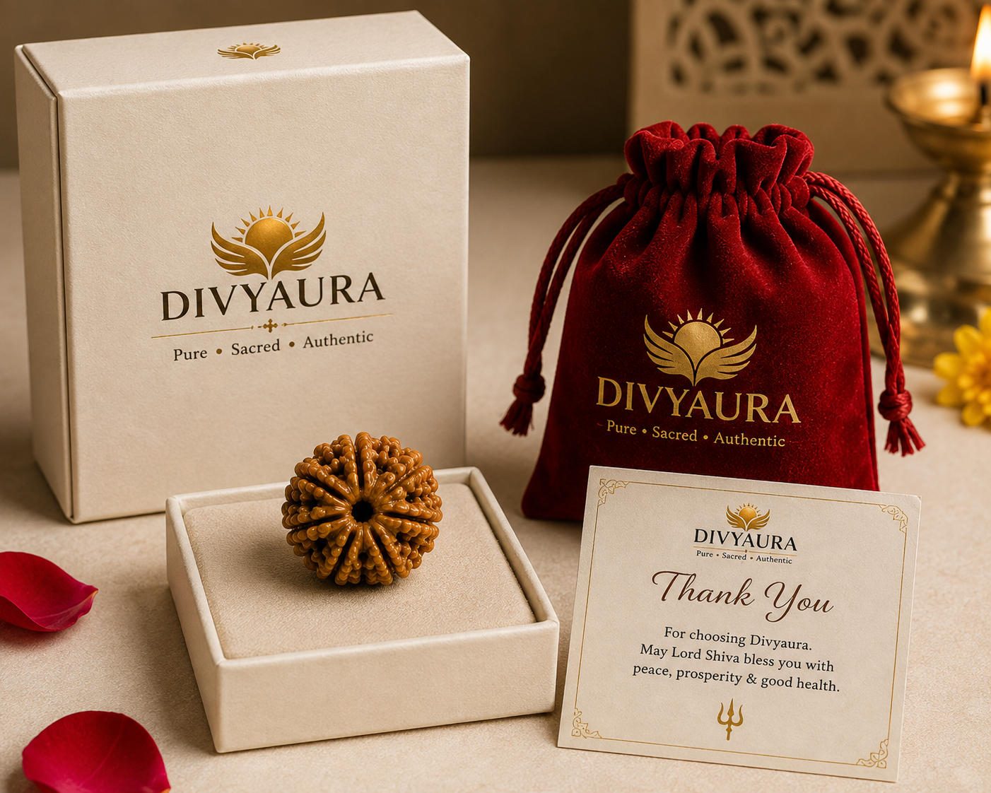 7 Mukhi Nepali Certified Rudraksha