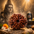 10 Mukhi Nepali Certified Rudraksha