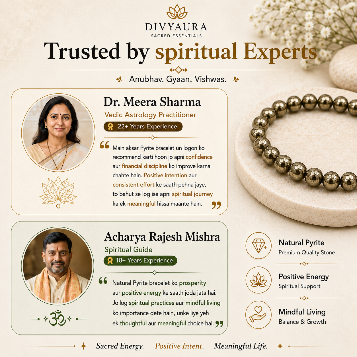 Natural Pyrite Crystal Bracelet Benefits BY EXPERTS