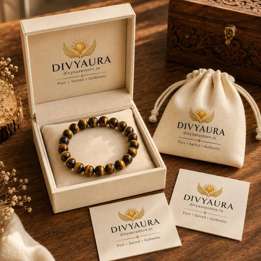 Tiger Eye Crystal Bracelet for Daily Wear Meditation and Spiritual Style
