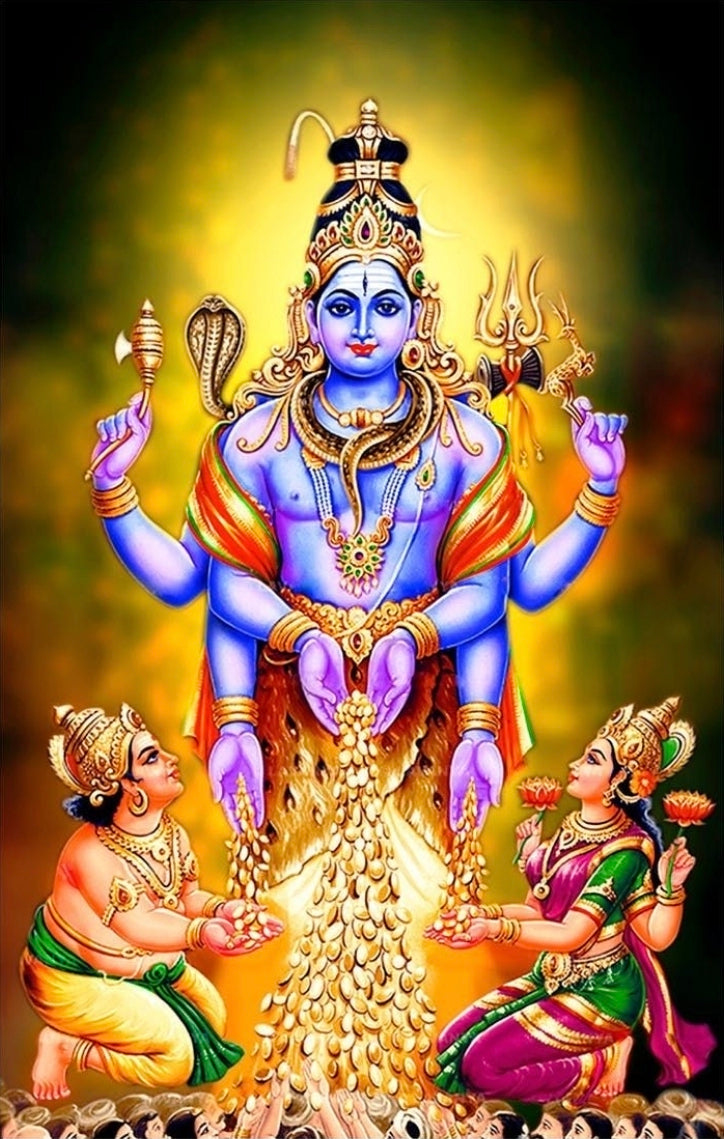 Swarna Akarshana Bhairav Vastu Frame – Certified Divine Frame